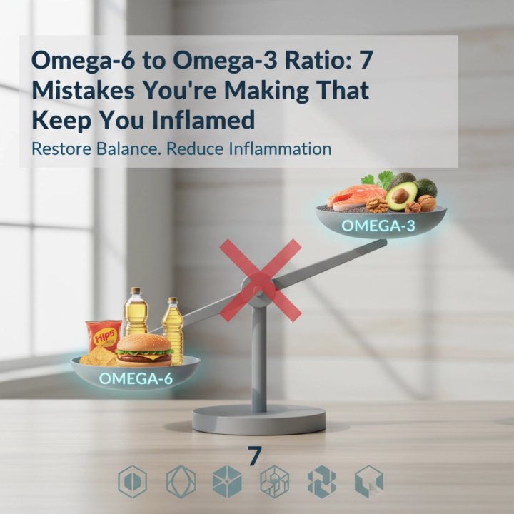 Omega-6 to Omega-3 Ratio: 7 Mistakes You're Making That Keep You Inflamed