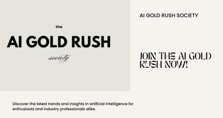 The AI Gold Rush Society