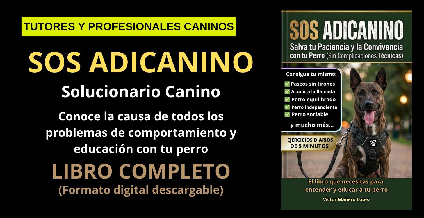 Libro SOS ADICANINO - El mayor solucionario canino