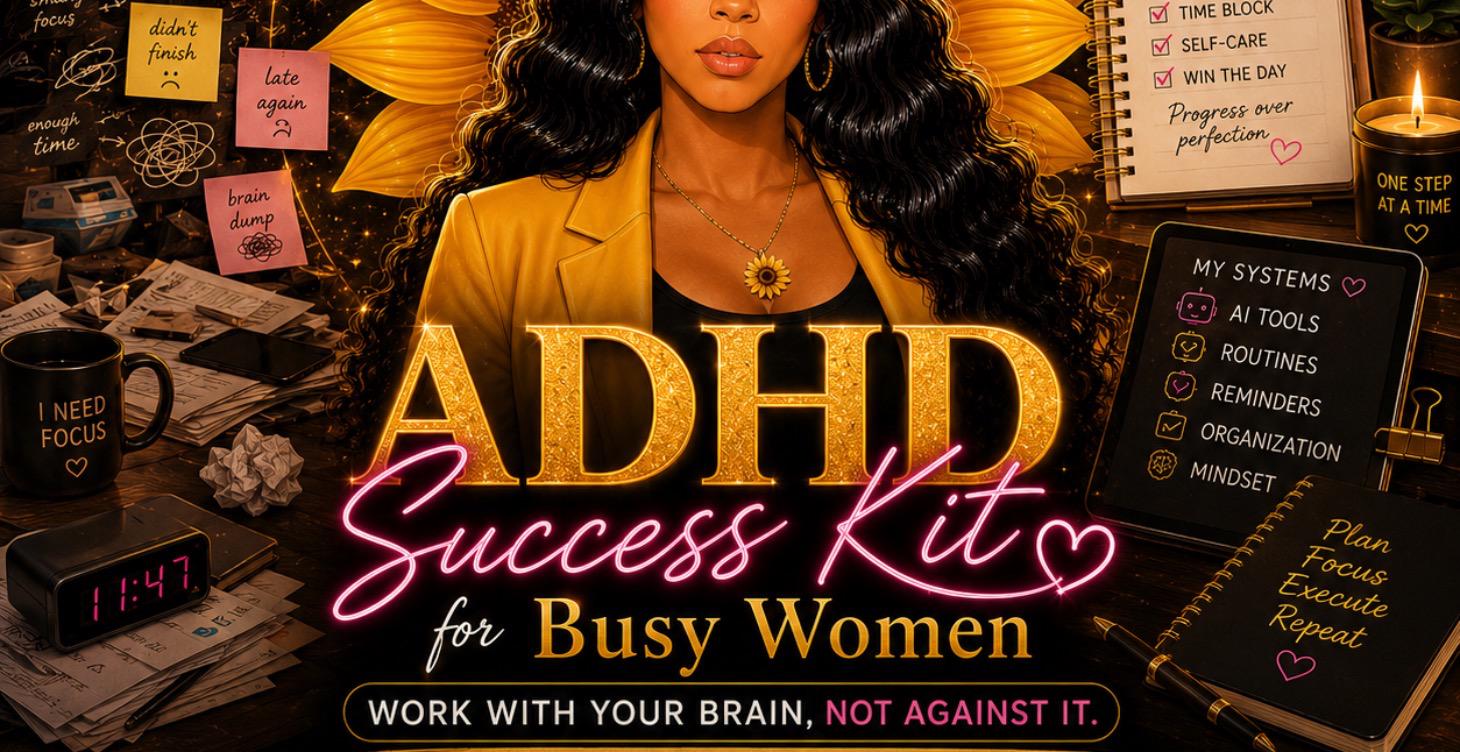 🧠 ADHD Survival Kit for Busy Women