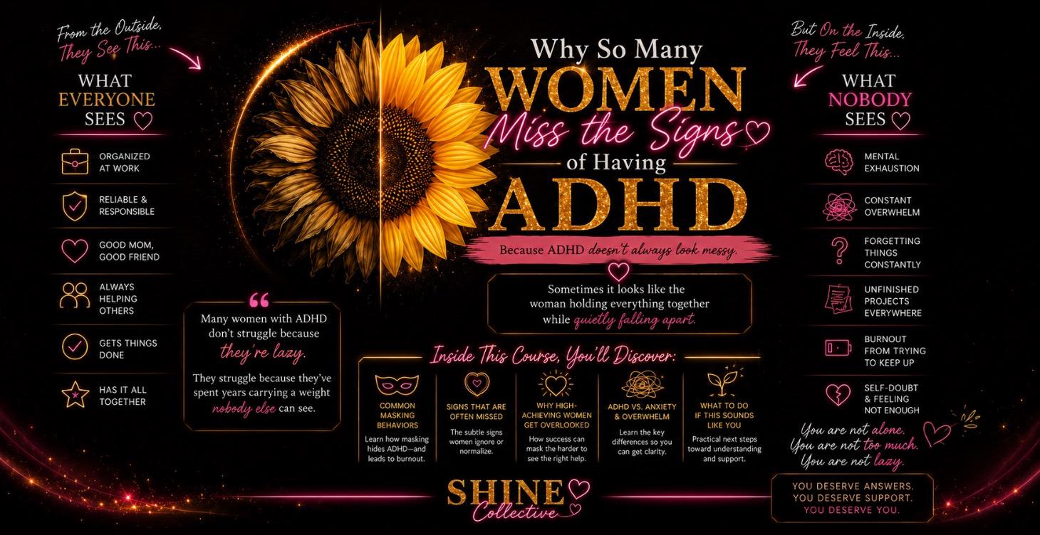 🧠 Why So Many Women Miss the Signs of ADHD