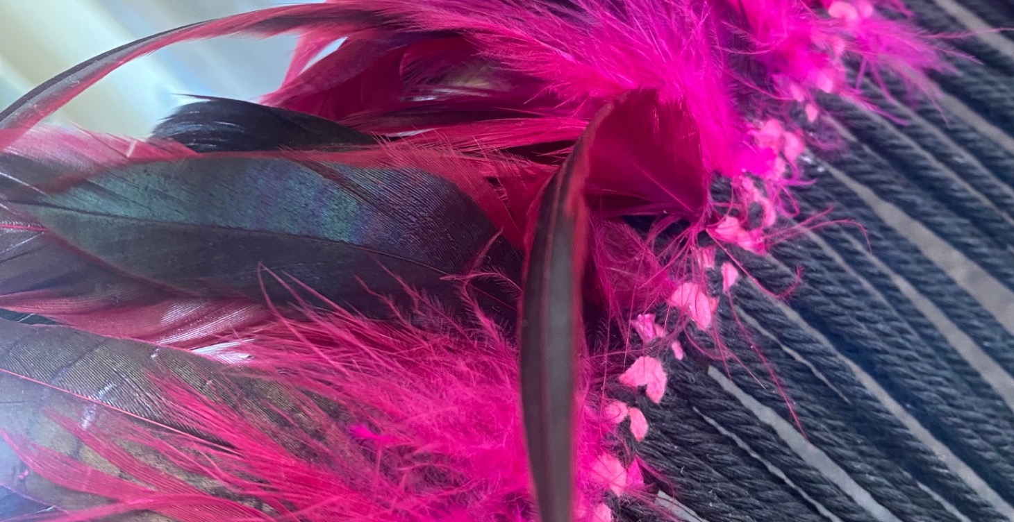 Learning the basics to weaving a Korowai….