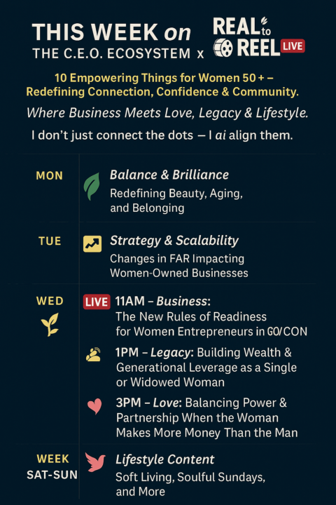 This weeks Programming - Women Empowerment 