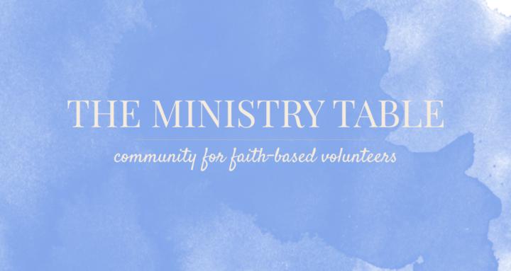 The Ministry Table