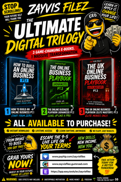 Online Business Playbooks Pt.1, 2 & 3 out now!