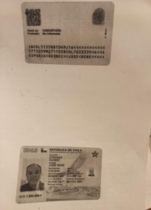 Jose rene Esparza guiñez