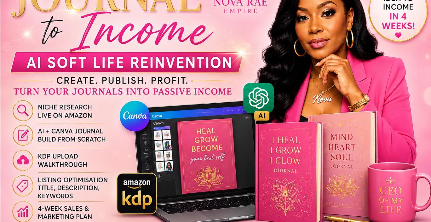 NOVARAE · DIGITAL EMPOWERMENT JOURNAL TO INCOME