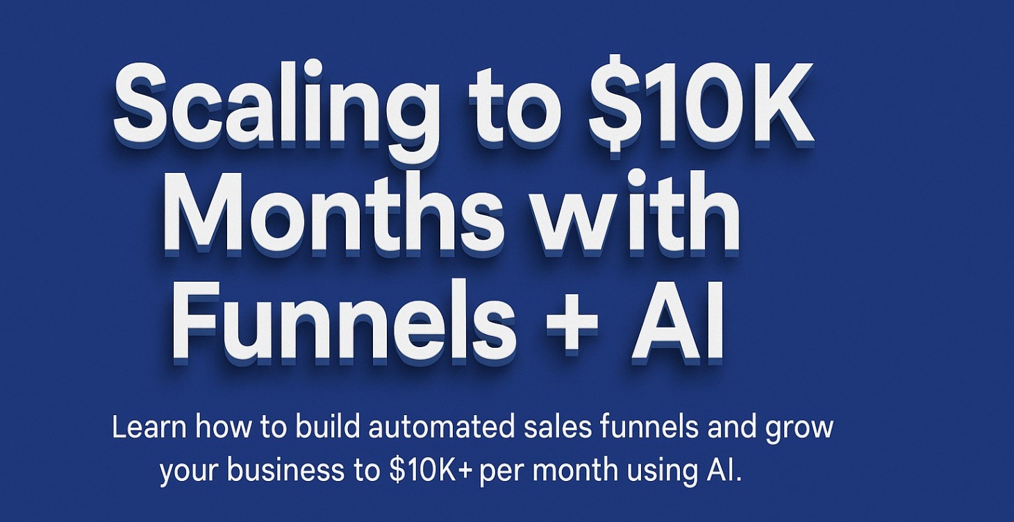Scaling to $10K Months with Funnels + AI