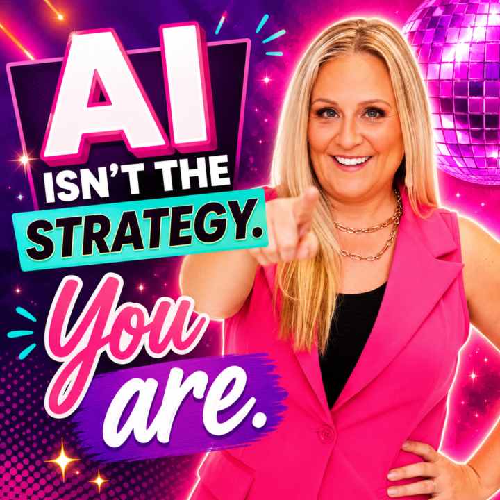 🤖 AI isn't the strategy. You are.  🫵