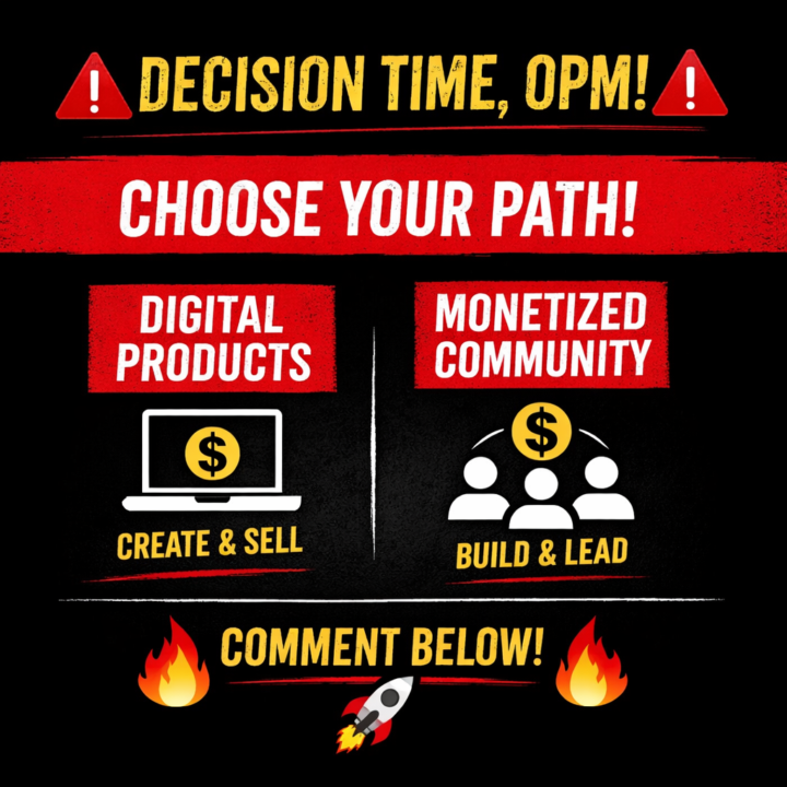 🚨 It’s Decision Time, OPM