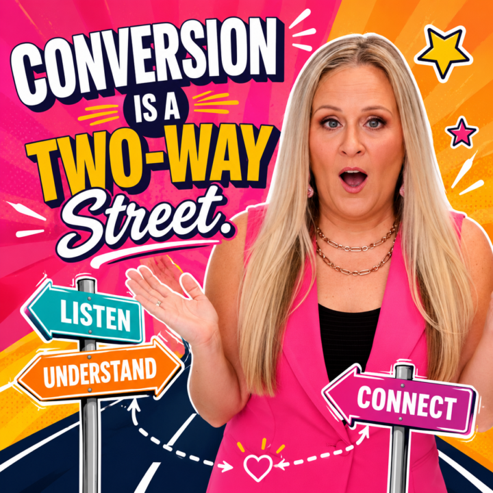 Conversion is a two-way street 🙌