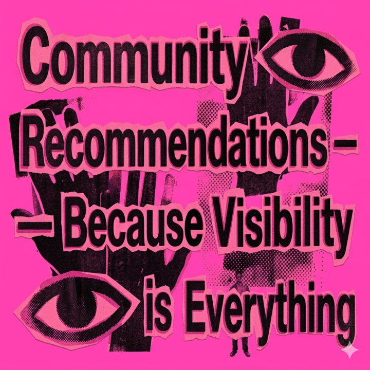 👑 Community Recommendations — Because Visibility is Everything