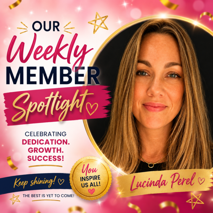 ⭐️MONDAY MEMBER SPOTLIGHT⭐️ Meet Lucinda Perel, Warriors!