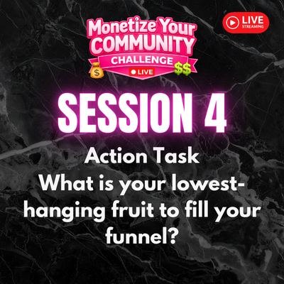 ✅ Challenge Workshop Session 4 Action Task