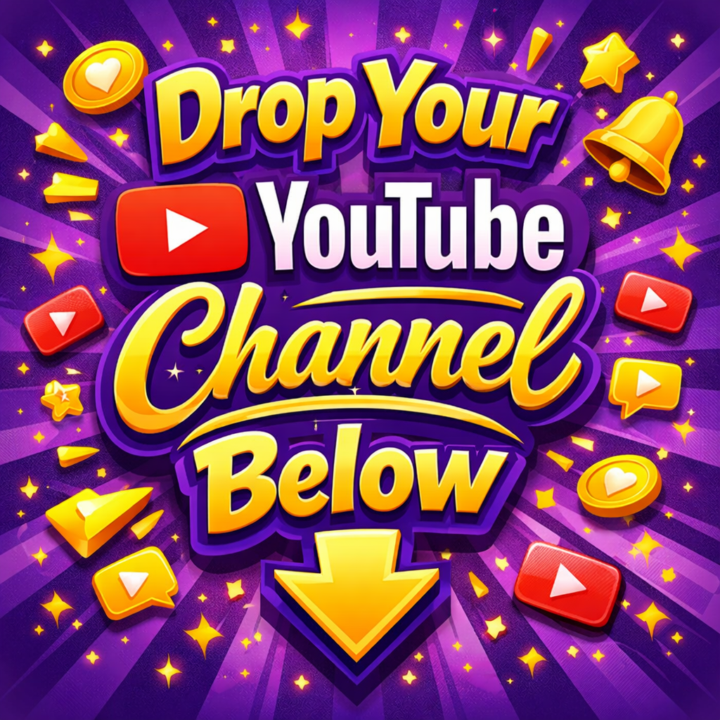 The Builder Board is OPEN! 🎬 Drop Your YouTube Channel Below 👇