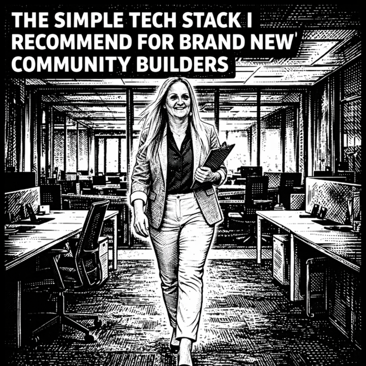 The Simple Tech Stack I Recommend for Brand New Community Builders
