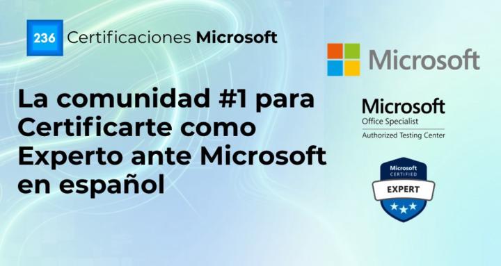 236 Certificaciones Microsoft