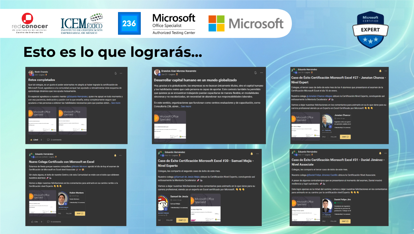 236 Certificaciones Microsoft