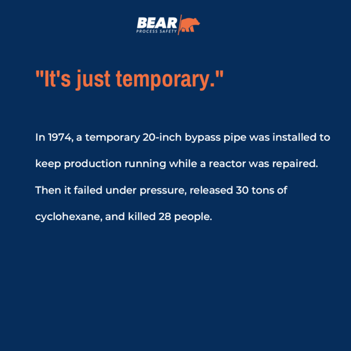 "It's just temporary." 