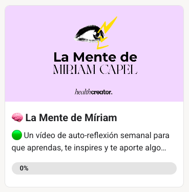 Nueva sección y nuevo vídeo