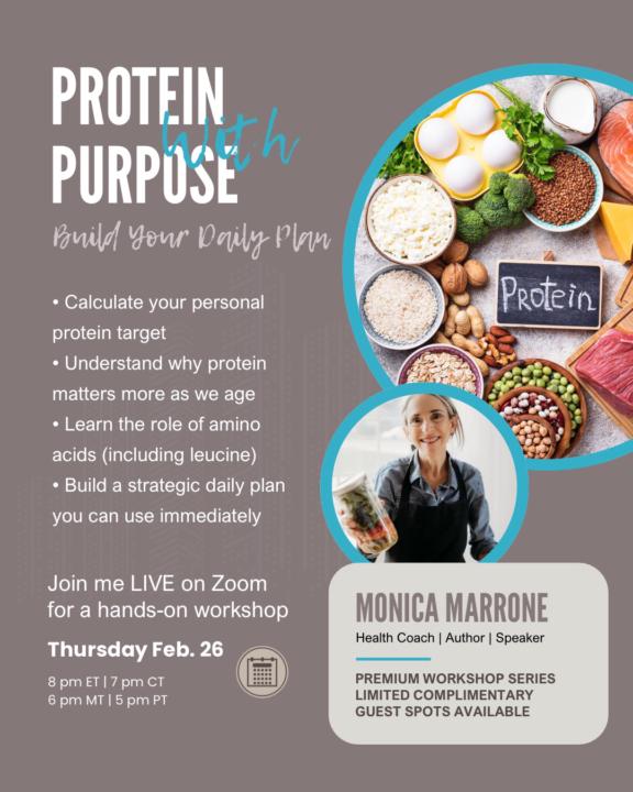 Protein with Purpose: Build Your Daily Plan