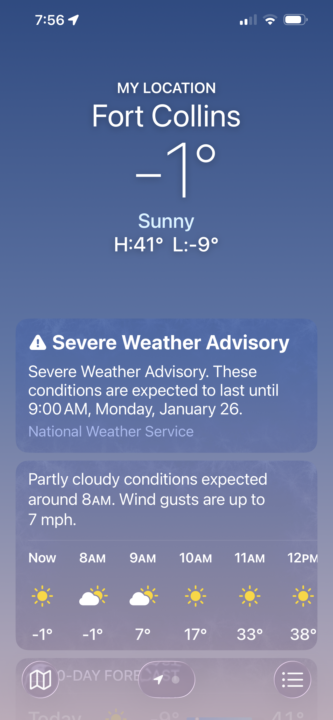 Winter ❄️ finally!