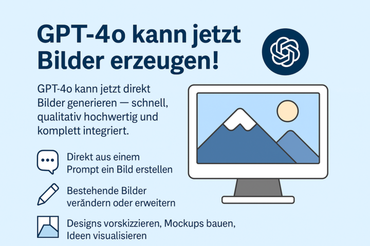 🎨 GPT-4o kann jetzt Bilder erzeugen – und das richtig gut!