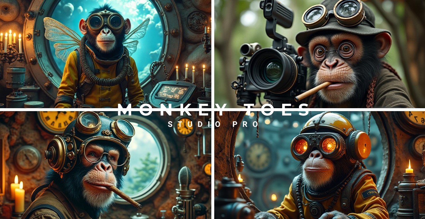 🐾 Monkey Toes Studio Pro