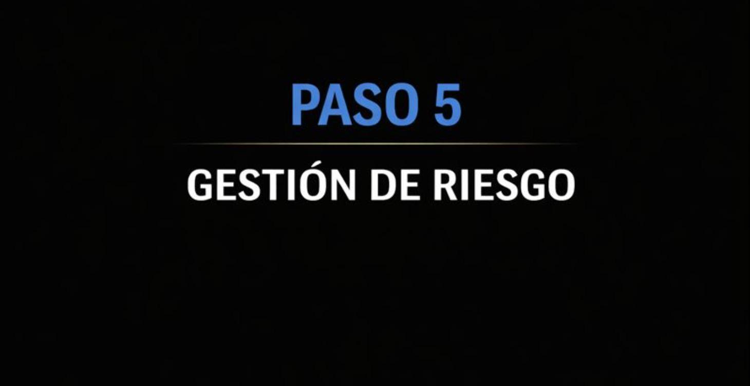 PASO 5: Gestión de Riesgo