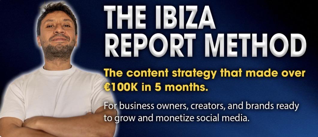 Ibiza Report Method
