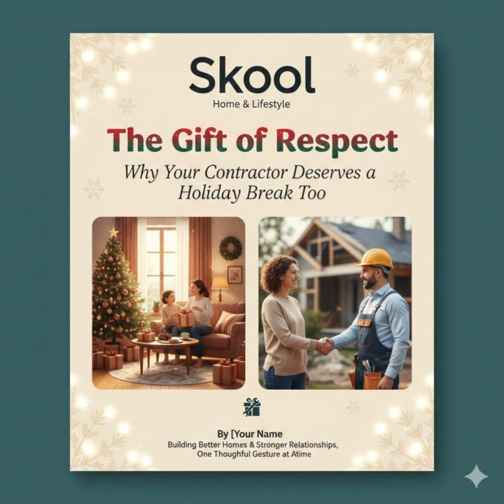 The gift of respect; why are contractor deserves a holiday break too