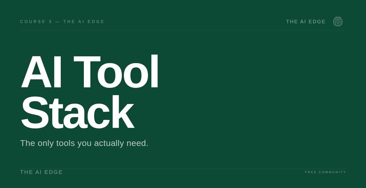 AI Tool Stack