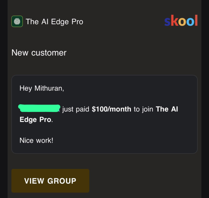 Somebody just paid to get their time back (THE AI EDGE PRO)