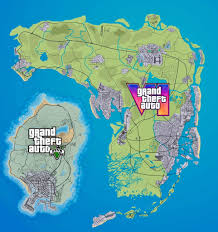 MAP GTA 5 VS GTA 6 