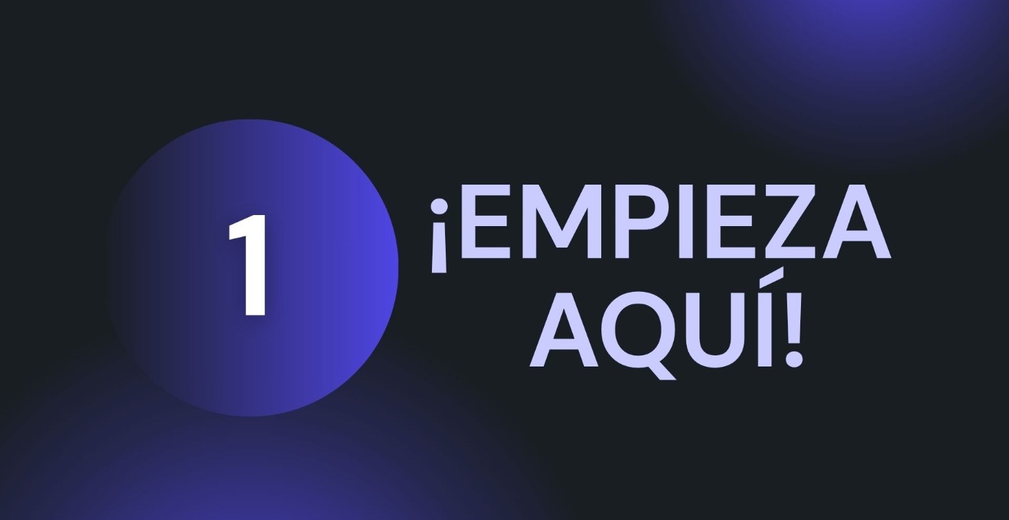 ¡Empieza aquí! 🚀