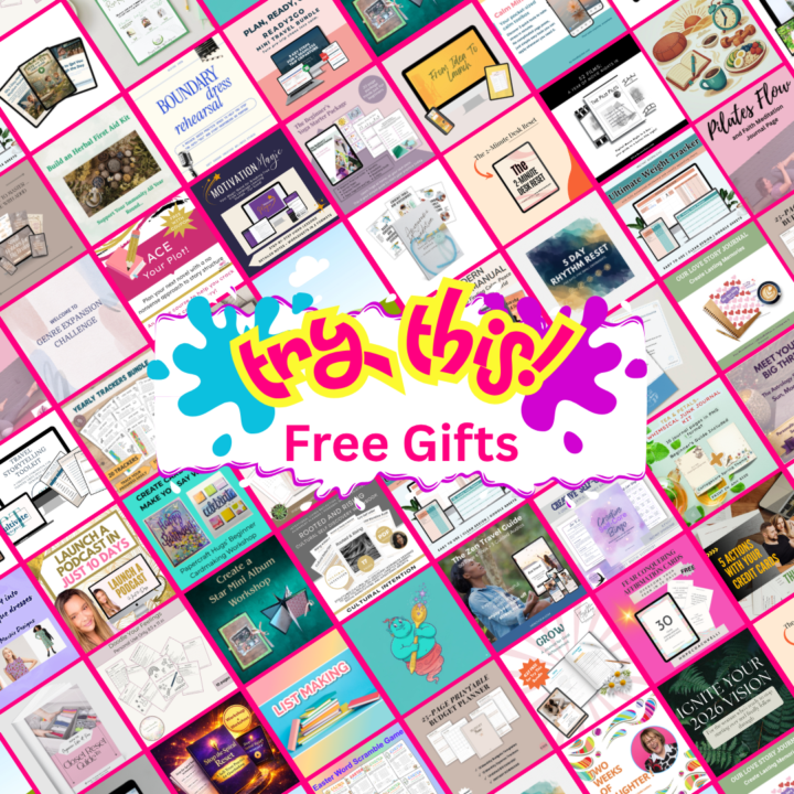 40+ goodies to get your life together 🎁 (all-new freebies!)