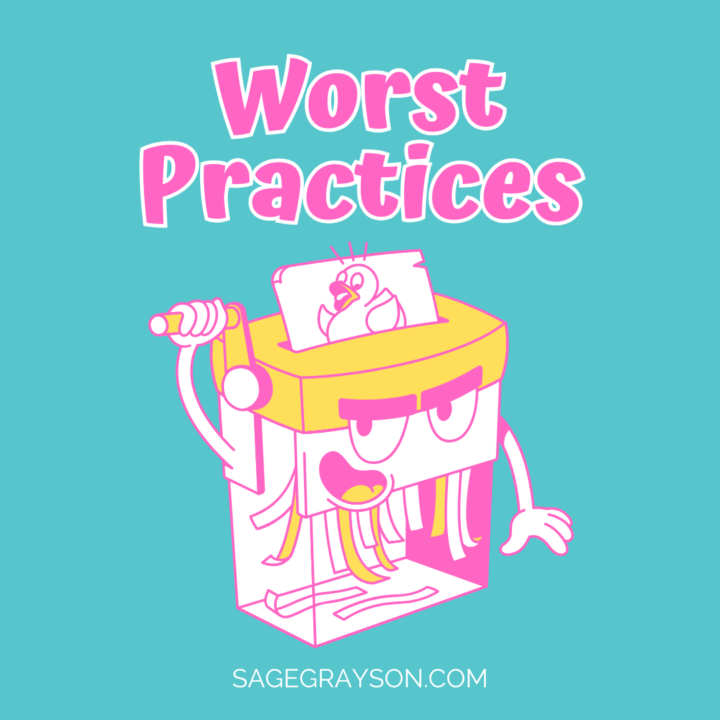 ❌ Worst Practices Wednesday! ❌