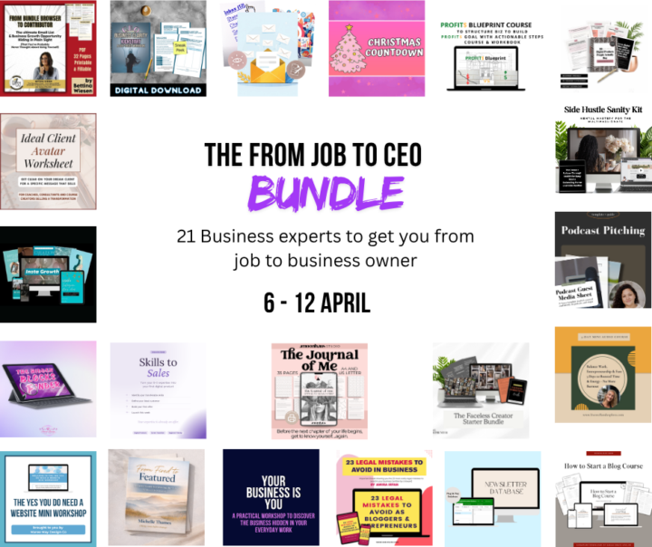 This is the year you finally quit your job ✅ (all-new freebies!)