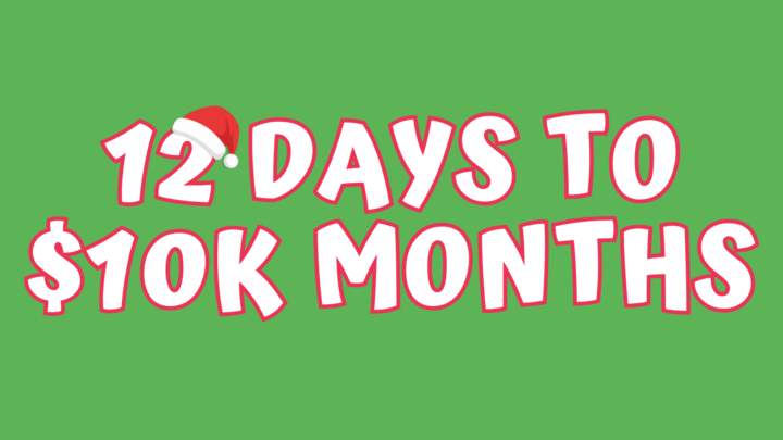 Don't Miss "12 Days to $10K Months" Daily Live Stream!