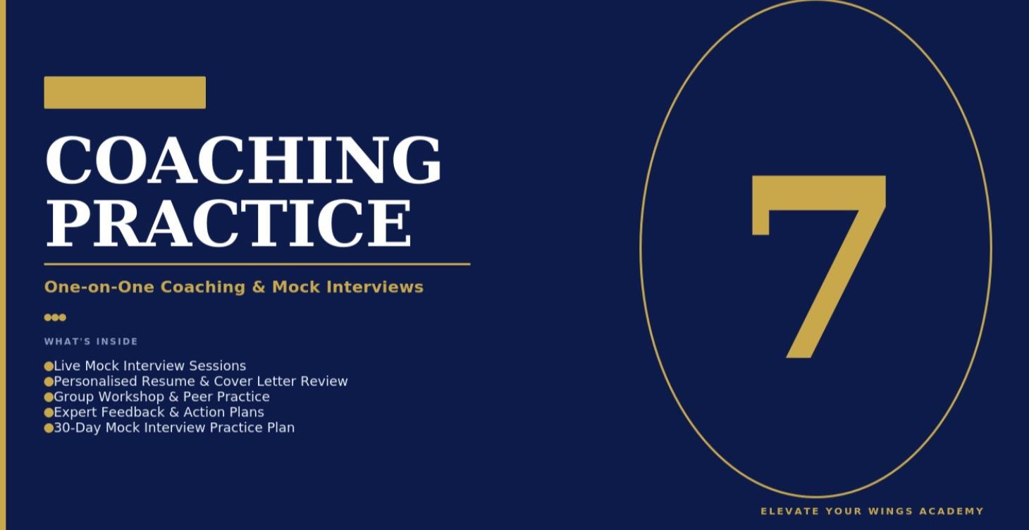 Module 7 - Coaching Practice