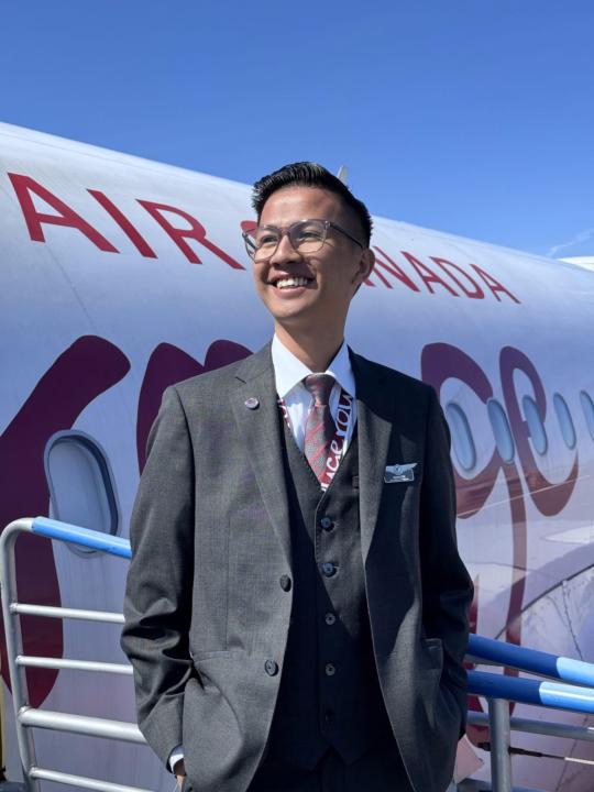 Halos hindi na ako naging cabin crew.