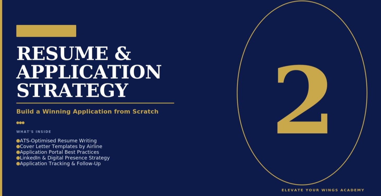 Module 2 - Resume Application Strategy