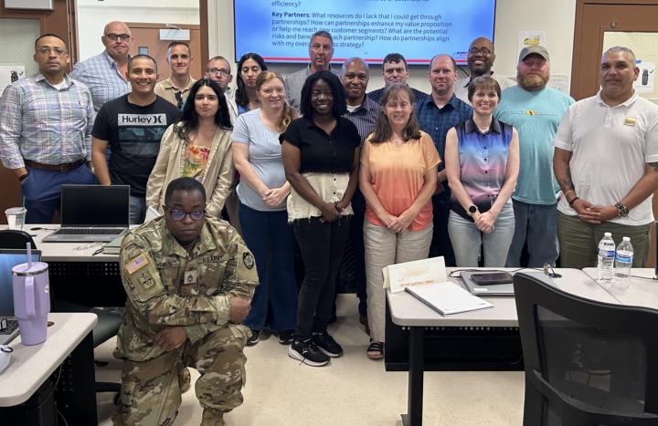 Recently conducted Boots to Business Workshop 