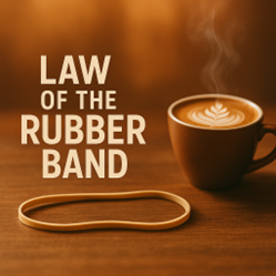 Motivation Monday: Leadership Latte #44-Law of the Rubber Band