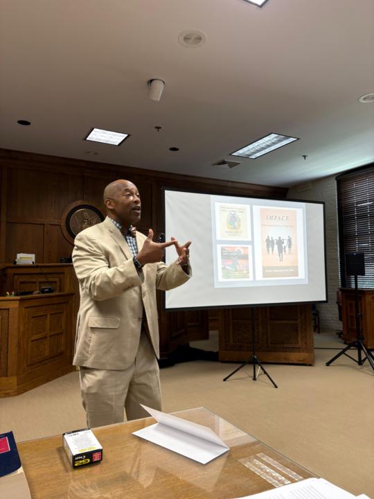 Leadership training with the U.S. District Bankruptcy Court in Columbus, GA