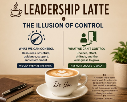 Motivation Monday: Leadership Latte #71: The Illusion of Control