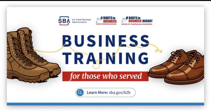 Recently conducted Boots to Business Workshop