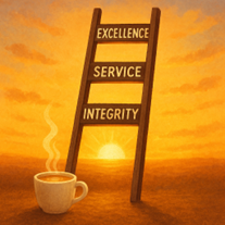 Motivation Monday: Leadership Latte #43-Law of the Ladder