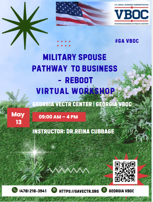 Upcoming Virtual Military Spouse Pathway to Business (MSP2B)