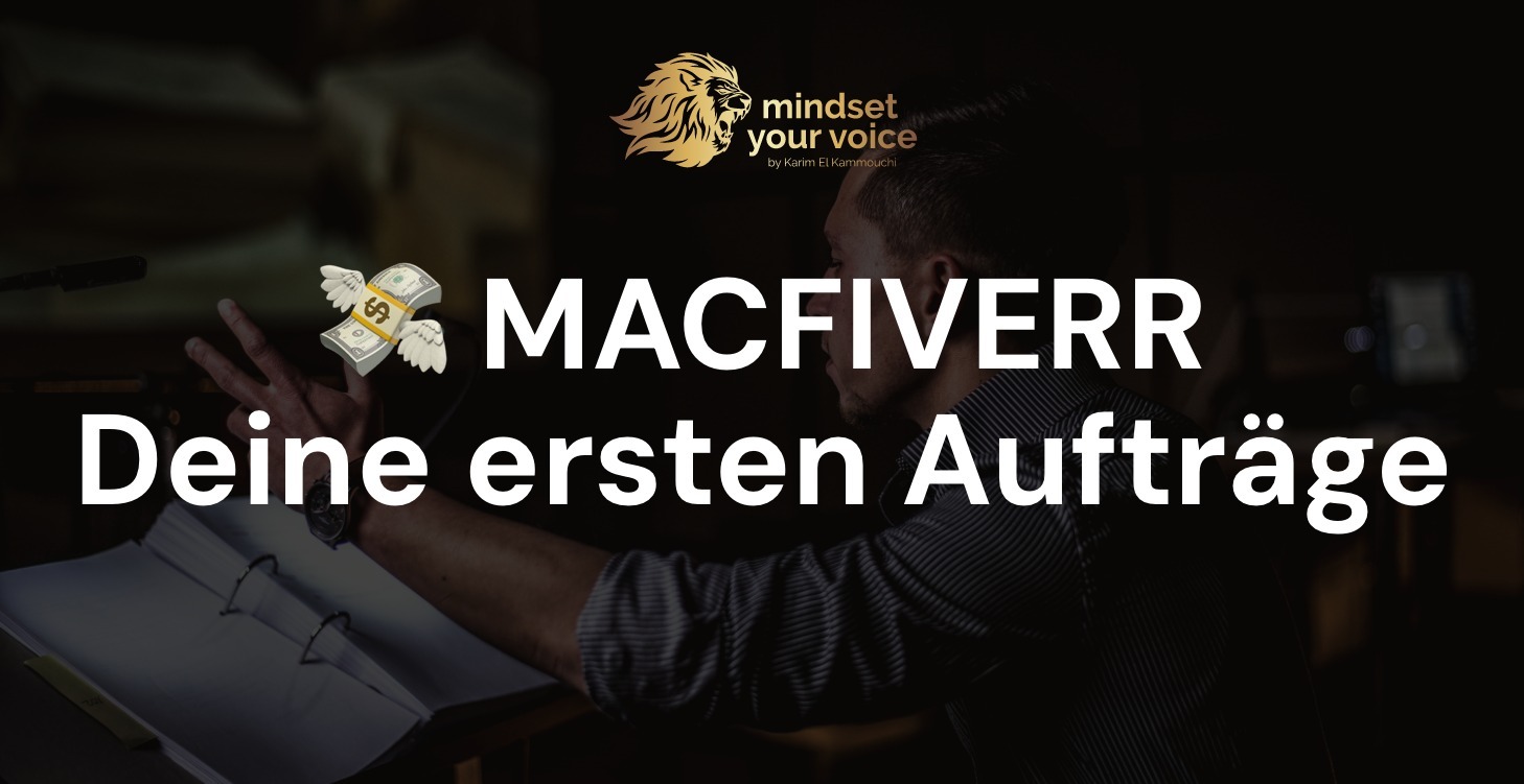 MacFiverr - Deine ersten Aufträge